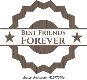 Best Friends Forever wood signboards