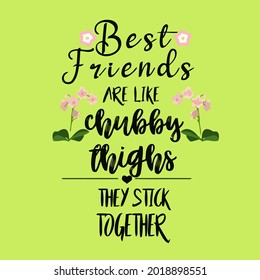 best friends are like chubby art highs art hey stickbff art ote bag vector design illustration print poster