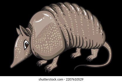 Best Funny Armadillo Gift For Men Women Boys Possum Armadillo Vector Design