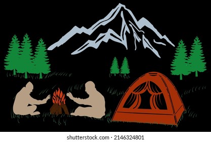 best funny I DON'T NEED THERAPY I JUST NEED TO GO CAMPING vector design