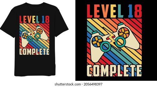 Plantilla de diseño de camisetas de la mejor época de juego divertida