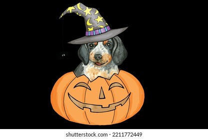 best funny Halloween Bluetick Paper vector design