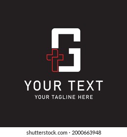 Mejor Plantilla De Vector De Diseño De Logotipos Cruzados G