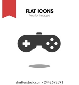 El mejor vector de icono de Gamepad, plantilla de logotipo de ilustración en estilo de moda. Adecuado para muchos propósitos.

