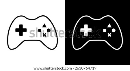 The best Gamepad icon vector, illustration logo template in trendy style. Suitable for many purposes.