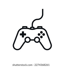 Mejor Gamepad
 y colección vectorial del modelo Joystick de PC multipropósito. Estilo de consola de juegos.