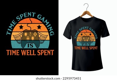 Best Gaming Custom T-shirt design
vector mockup and t shirt design