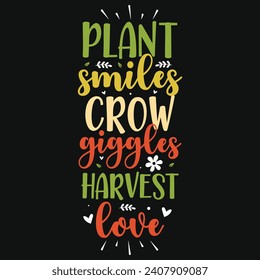 Best gardening or gardening hobby typography or graphics tshirt design 