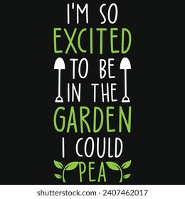 Best gardening typography or graphics tshirt design 