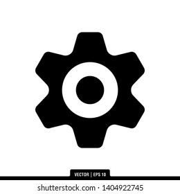 The best gear icon vector, illustration logo template in trendy style. Can be used for many purposes.
