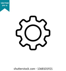 best of gear icon vector logo template 
