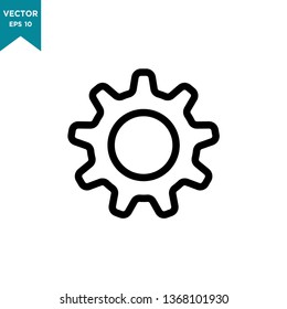 best of gear icon vector logo template 