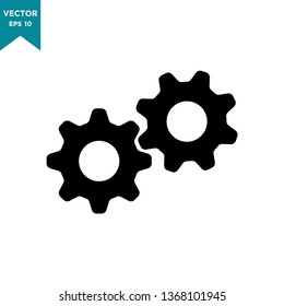 best of gear icon vector logo template 