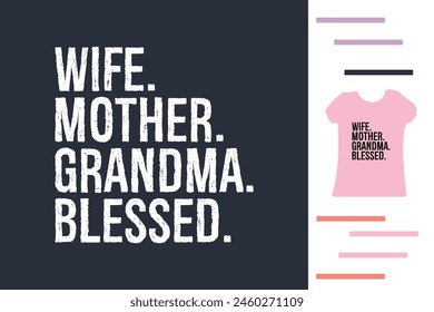 Best gift for grandma t shirt design