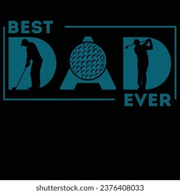 Bestes Golf Papa je T Shirt Golf Golfer Golfgeschenk