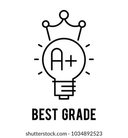 best grade vector icon