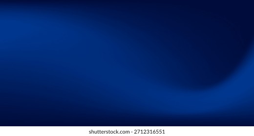 Best gradient blue abstract background with a soft curve and smooth lighting. Modern