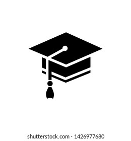 best graduation cap icon vector design