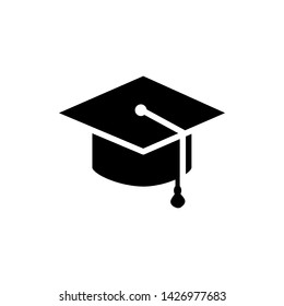 best graduation cap icon vector design