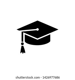 best graduation cap icon vector design
