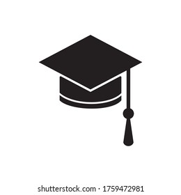 best graduation hat icon vector illustration