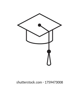 Beste Graduierung mit Symbol, Vektorgrafik
