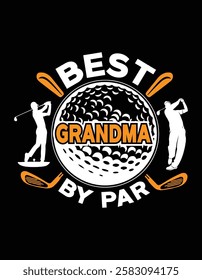 Best Grandma By Par Golf Lover