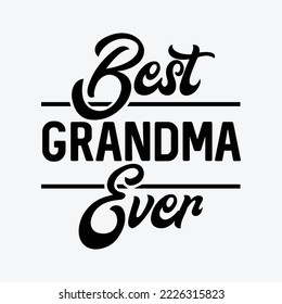 Best Grandma Ever Floral Design Mother Day