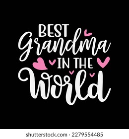 Best Grandma in the World greatest Granny Mothers Day