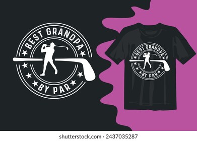  Best Grandpa By Par  Disc Golf Shirt Design,vintage Designs,lovers Gift,disc Golf Silhouette,disc Golf Vector,