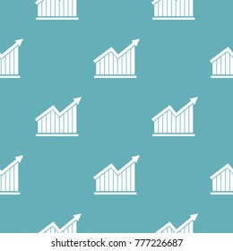 Best graph icon. Simple illustration of graph vector icon for any web design