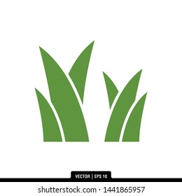 The best of Grass icon vector, illustration logo template in trendy style. Suitable for many purposes.

