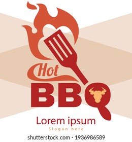 Best Grill Shop Logo Design Vector
