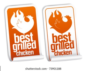 Best grilled chicken stickers set.