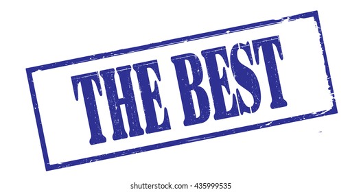 the best grunge stamp, vector illustration
