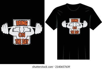 Best Gym t-shirt design for you