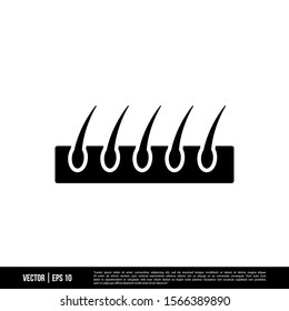 The best Hair icon vector, illustration logo template in trendy style. Suitable for many purposes.
