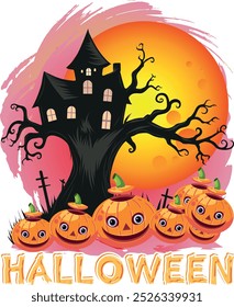 Best Halloween Graphic Print Design
