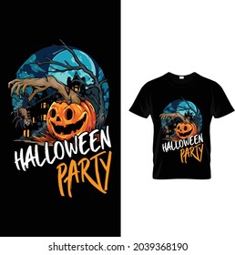  Best Halloween Party T-Shirt Design.