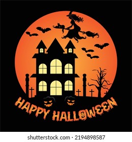 best halloween t shirt design vector