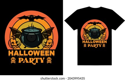 Best Halloween t-shirt  Design Vector