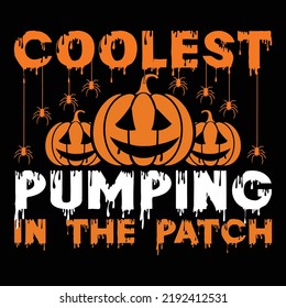 Best Halloween T-shirt design vector 