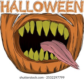 Best Halloween T-shirt Vector Design
