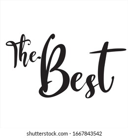 the best Hand drawn lettering vector