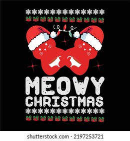 best happy christmas day t shirt design vector