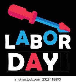 best happy labor day t shirt design vector