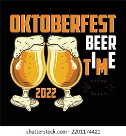 best happy oktoberfest t shirt design vector