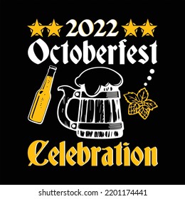 best happy oktoberfest t shirt design vector
