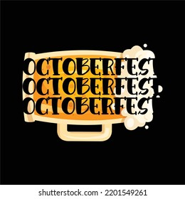 best happy oktoberfest t shirt design vector beer