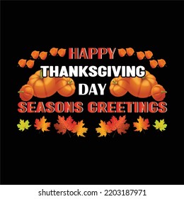 best happy thanks giving t shirt design vector